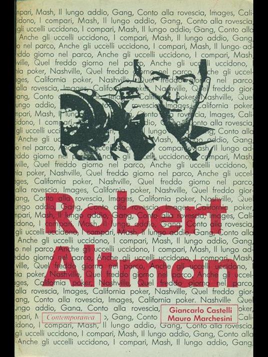 Robert Altman - copertina