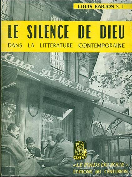 Le silence de Dieu - Louis Barjon - copertina