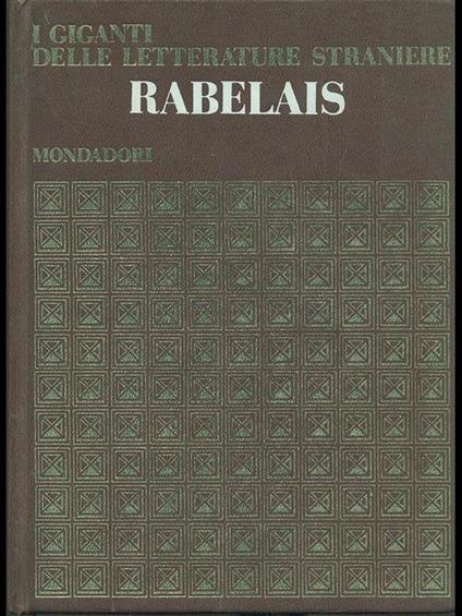 Francois Rabelais - copertina