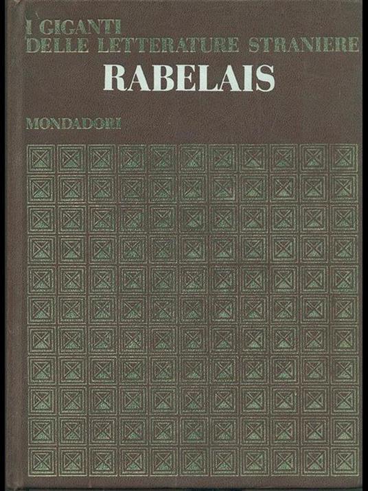 Francois Rabelais - copertina