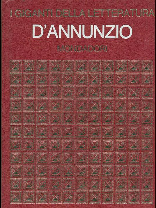 D'Annunzio - copertina