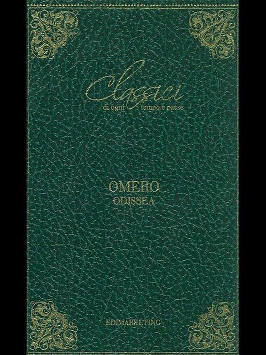 Odissea - Omero - copertina