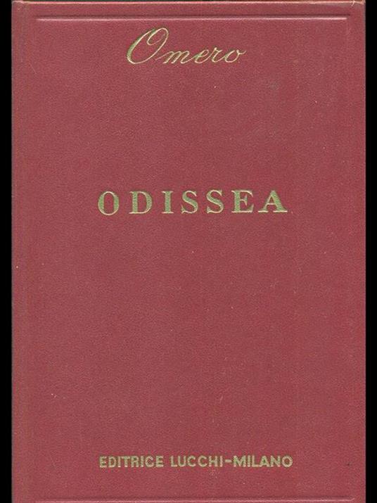 Odissea - Omero - copertina