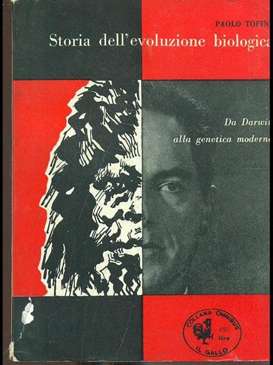 Storia dell'evoluzione biologica - Paolo Tofini - copertina