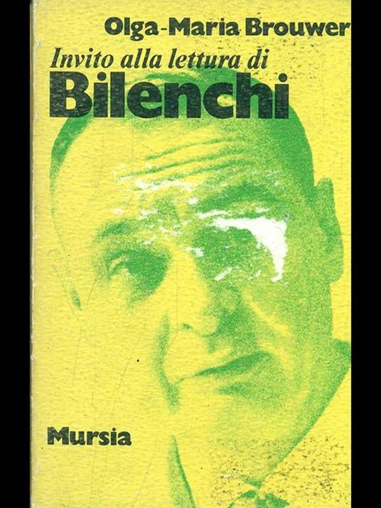 Invito alla lettura di Bilenchi - Olga-Maria Brouwer - copertina