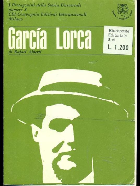Garcia Lorca-Picasso - copertina