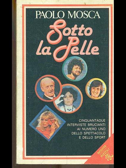 Sotto la pelle - Paolo Mosca - copertina