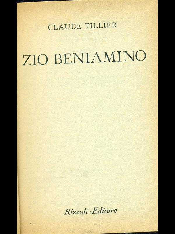 Zio Beniamino
