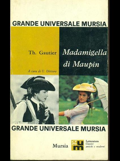 Madamigella di Maupin - Théophile Gautier - copertina