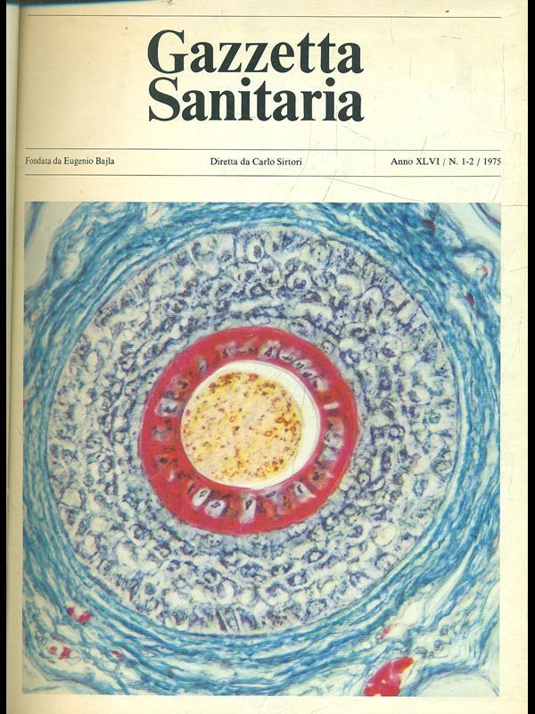 Gazzetta sanitaria 1/5. 1975