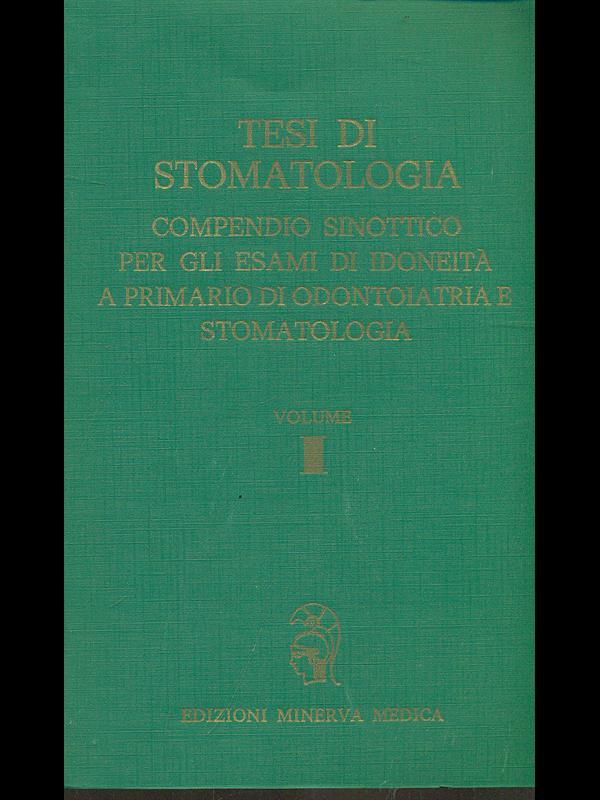 Tesi di stomatologia