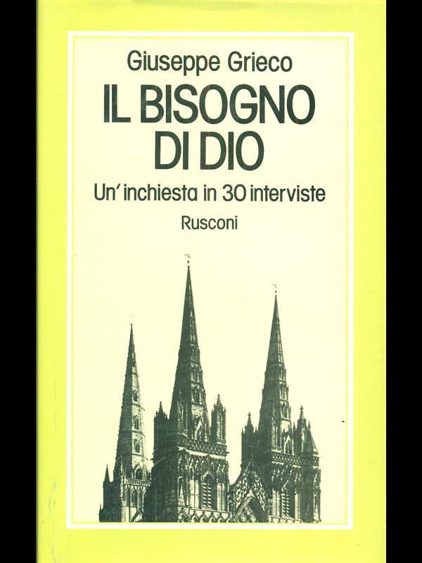 Il bisogno di Dio