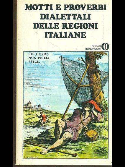 Motti e proverbi dialettali delle regioniitaliane - copertina