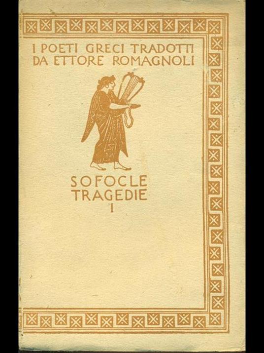 Le tragedie Vol. 1-2-3 - Sofocle - copertina