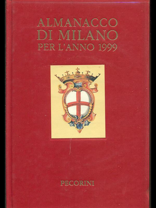 Almanacco di Milano per l'anno 1999