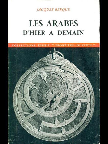Les arabes d'hier a demain - copertina