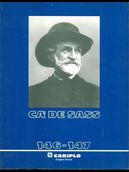Cà de sass. aprile-agosto 2000 numero 146-147 - copertina