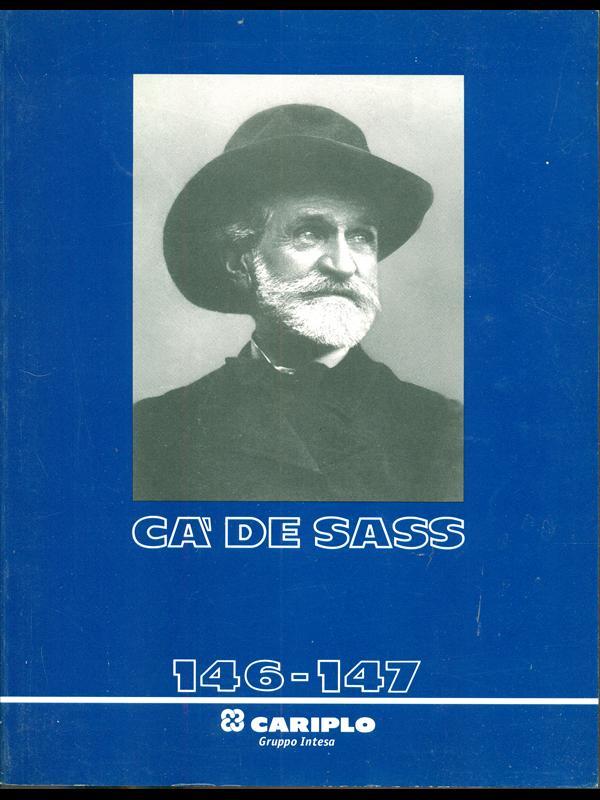 Cà de sass. aprile-agosto 2000 numero 146-147