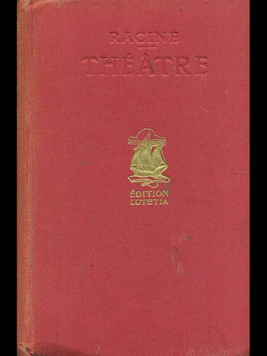 Theatre - Jean Racine - copertina