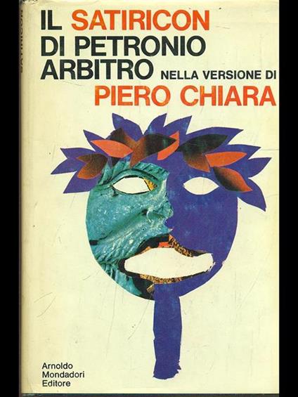 Satiricon - Arbitro Petronio - copertina