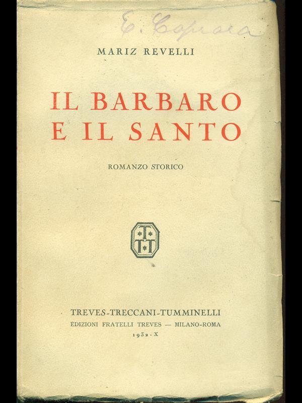 Il barbaro e il santo