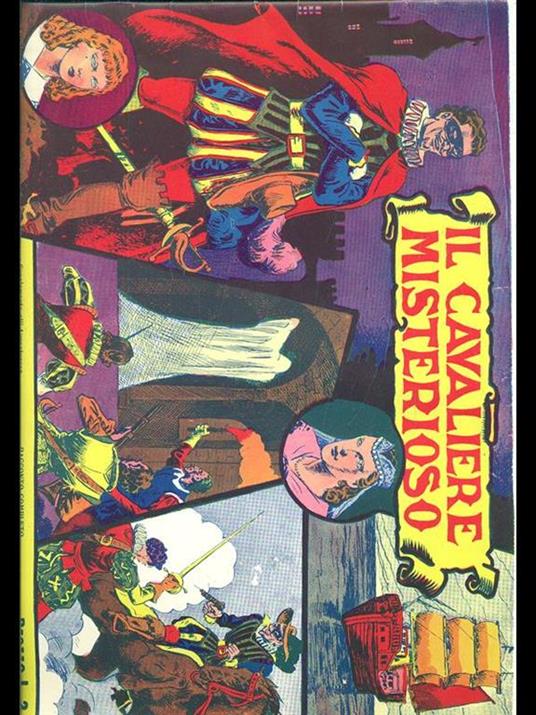 Il cavaliere misterioso - copertina