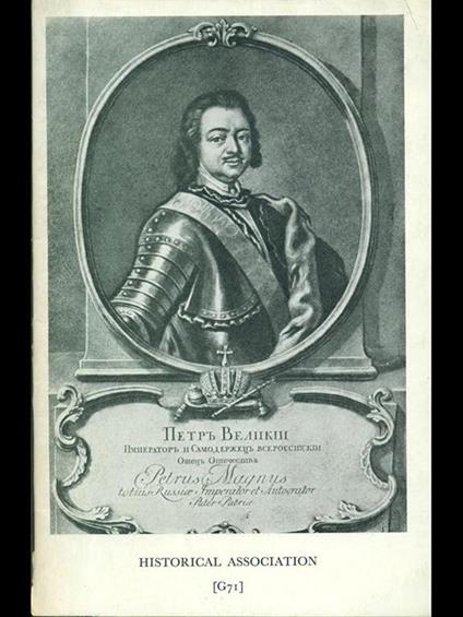 Peter the great - M. S. Anderson - copertina