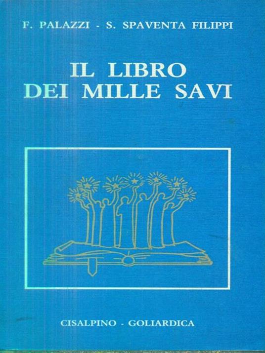 Il libro dei mille savi - copertina