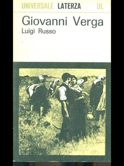 Giovanni Verga - Luigi Russo - copertina