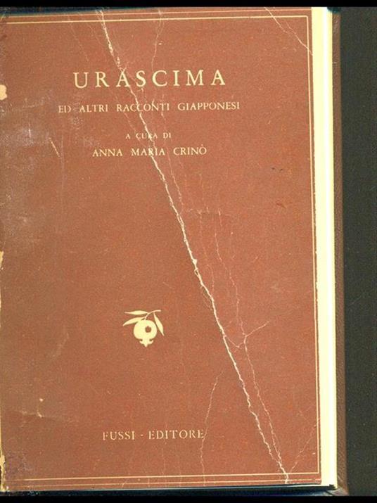 Urascima ed altri racconti giapponesi - Anna M. Crinò - copertina