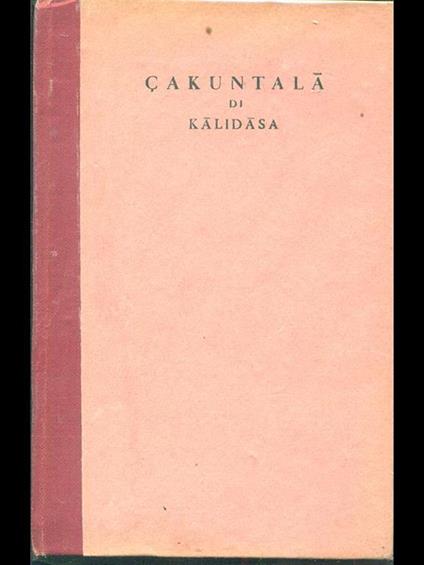 Cakuntala - Kàlidàsa - copertina
