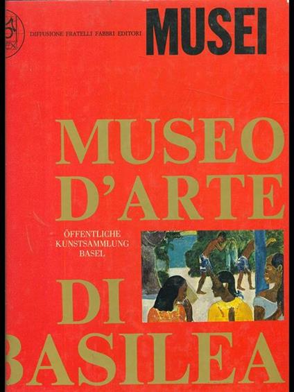 Museo d'arte di Basilea - copertina