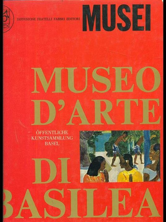 Museo d'arte di Basilea - copertina