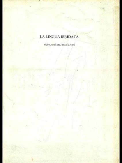 La lingua ibridata - copertina
