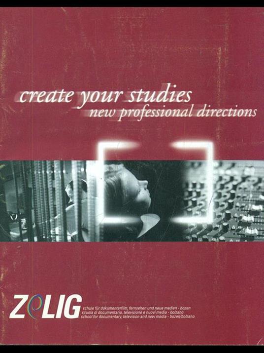 Create your studies new professional directions - copertina