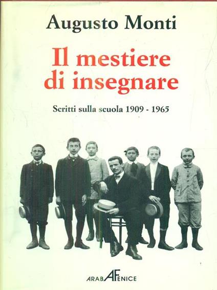 Il mestiere di insegnare - Augusto Monti - copertina