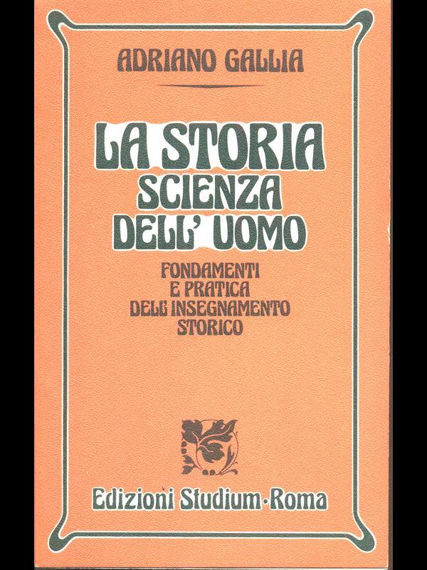 La storia scienza dell'uomo