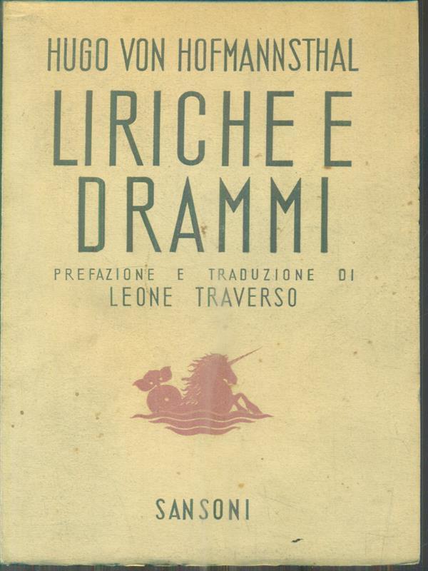 Liriche e drammi
