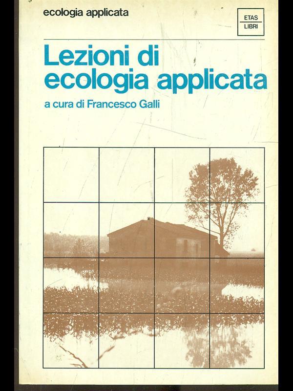 Lezioni di ecologia applicata