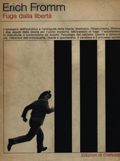 Fuga dalla libertà - Erich Fromm - copertina
