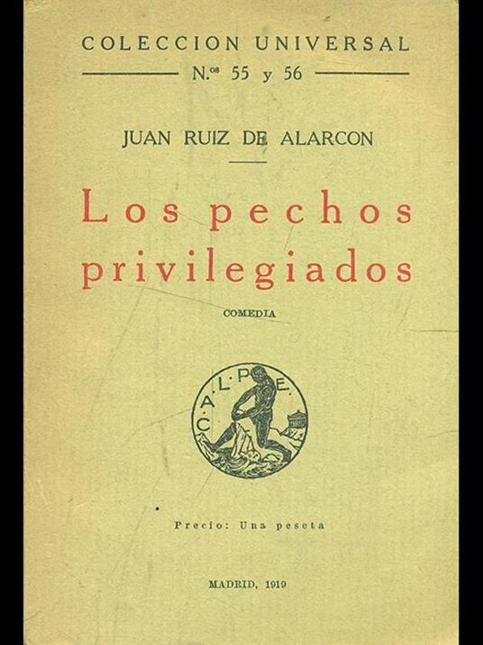 Los pechos privilegiados - copertina