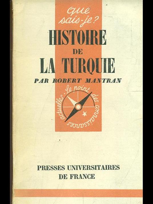 Histoire de la Turquie - Robert Mantran - copertina