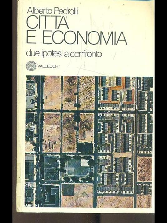 Città e economia - Alberto Pedrolli - copertina