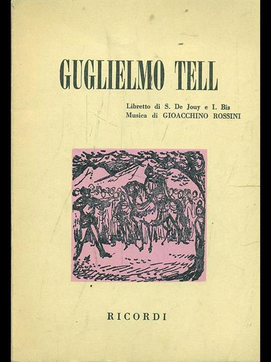 Guglielmo Tell - Gioachino Rossini - copertina