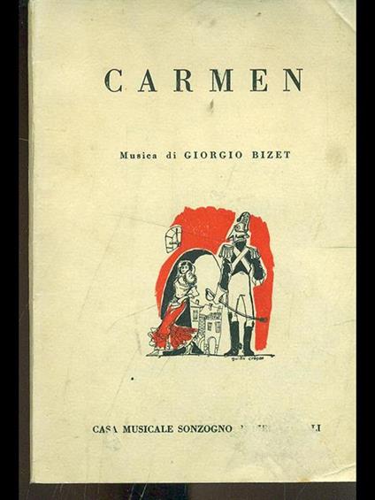 Carmen - Georges Bizet - copertina