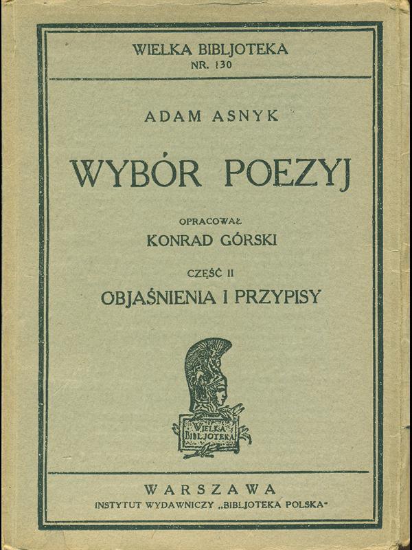 Wybór Poezyj