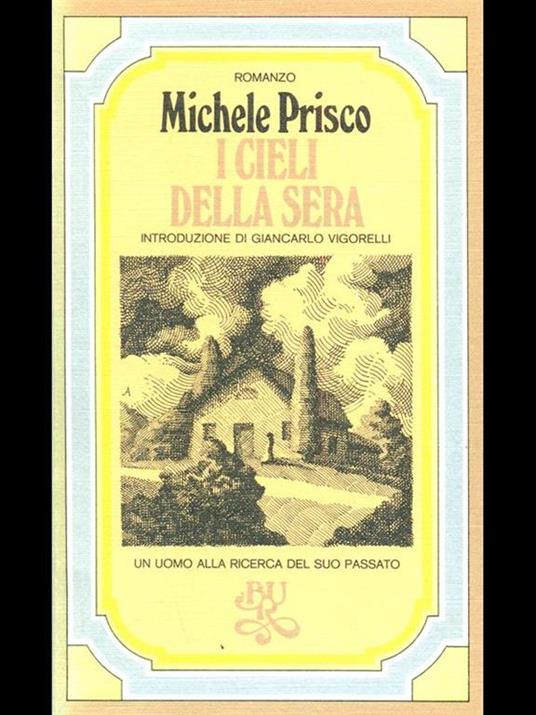 I cieli della sera - Michele Prisco - copertina