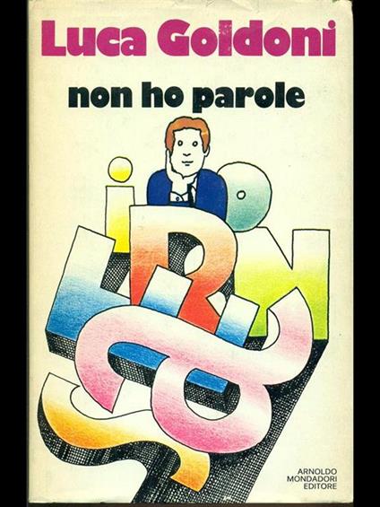 Non ho parole - Luca Goldoni - copertina