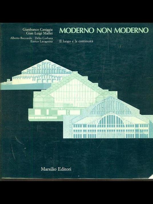 Moderno non moderno - copertina
