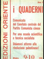 I Quaderni anno V N 9-10 Sett. -Ottobre 1970
